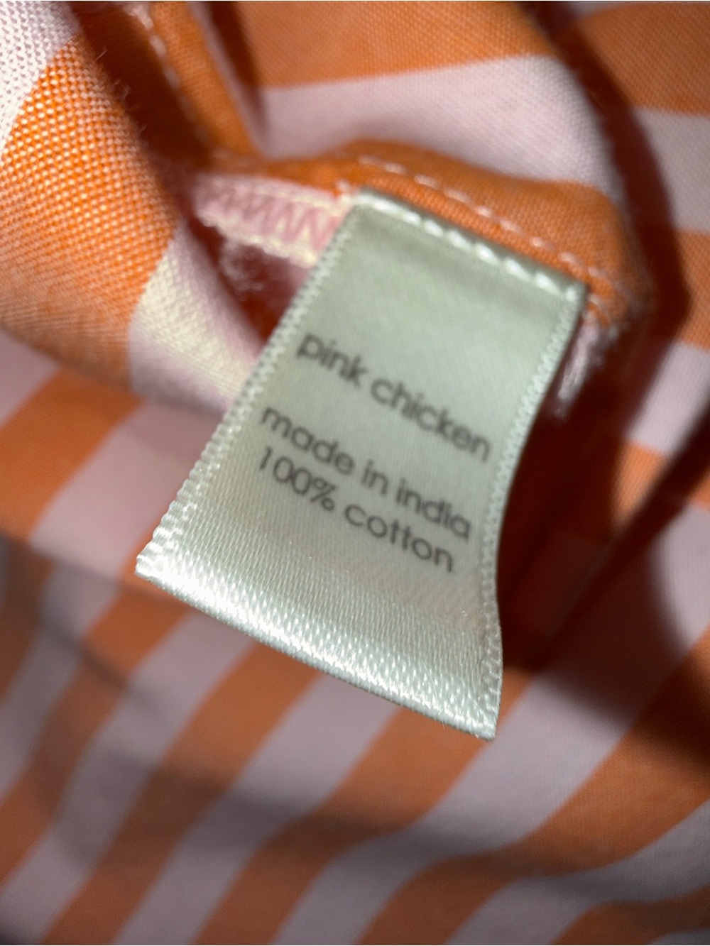 Pink Chicken Womens Cooper Coverup - Orange Pink Stripe - Picture 8 of 9